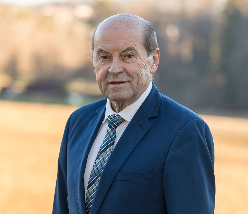 Am Foto ist der Landesobmann des steirischen Seniorenrings, Erich Hafner zu sehen.