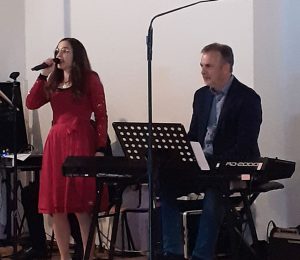 Meli Stein und Gottfried Würcher begleiteten die Messe zusammen mit Helmut Hessler.